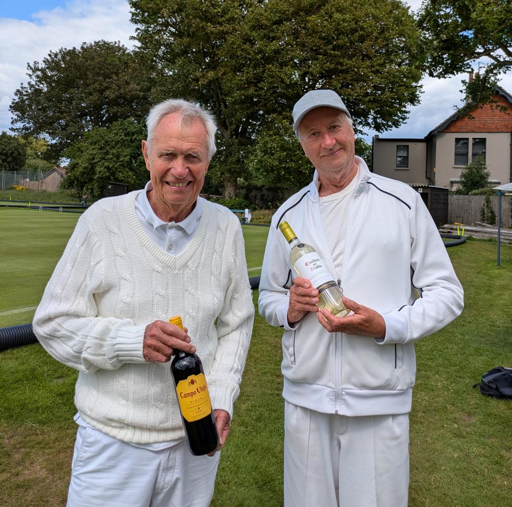 GC doubles 7th July: Division winners Phil and Mike